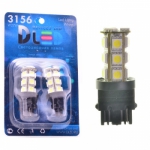   Светодиодная автолампа P27W - 18 SMD 5050 (2шт.)