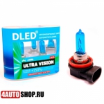  DLED Автомобильная лампа H10 Dled "Ultra Vision" 6500K (2шт.)