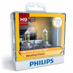  Philips Галогенная автомобильная лампа H9 Philips Weather Vision 65W (2шт.)