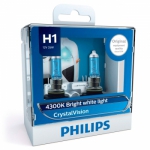  Philips Crystal Vision Галогенная автомобильная лампа Philips HB1 9004 (2шт.)